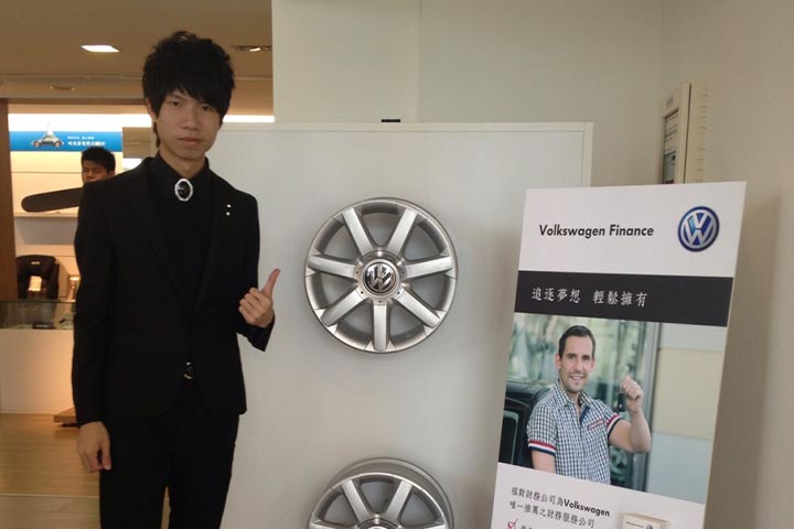 幻影鴿王參與 Volkswagen Finance 品牌活動