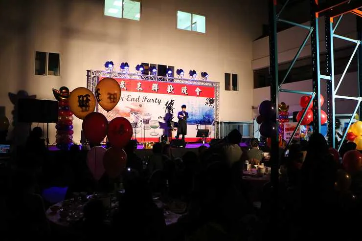 大型活動舞台魔術表演現場